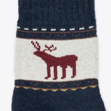 Warme Damensocken 4er-Set Hirschen