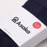 Yoshino 4-pack bamboo socks men navy Aoi