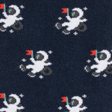 Lustige Herrensocken Muster Astronauten