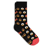 Lustige Herrensocken Muster Donuts