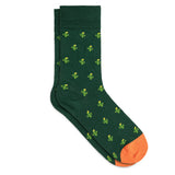 Lustige Herrensocken Muster Kaktus