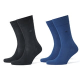 Burlington Herrensocken Mix David schwarz & dunkelblau