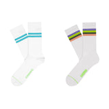 CHEERIO* set of 4 tennis socks white