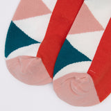 Women's socks with zigzag pattern Charlie