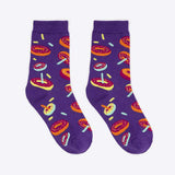 Lustige Damensocken Donuts-Motiv