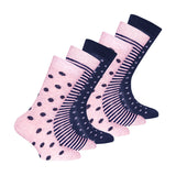 Ewers 6er Pack Kindersocken Mädchen Punkte & Ringel
