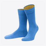 Von Jungfeld Herrensocke "Bermuda" blau