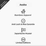 Asaka 4er-Pack Boxershorts Bambus Weiß