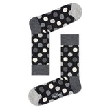 Happy Socks Box Herrensocken abstrakte Muster schwarz & weiß