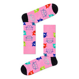 Happy Socks Geschenkbox Damensocken Muster Katzen