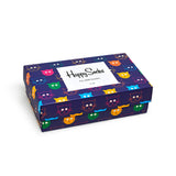 Happy Socks Geschenkbox Damensocken Muster Katzen
