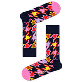 Happy Socks Set of 2 Funny Men's Socks Abstract Patterns