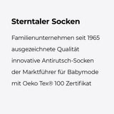 Sterntaler tiles Flitzer baby socks AIR dark blue orange neon stars boys