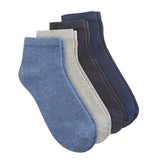 Viertelsocken Blau & Anthrazit