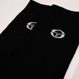 Sergio Tacchini 3 pack black quarter socks men