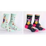 Sock It to Me Motivsocken Damen 2er Set Let it Glow