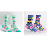Sock It to Me motif socks women set of 2 Summer Time