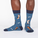 Sock It to Me motif socks men set of 2 Woof World