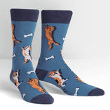 Sock It to Me motif socks men set of 2 Woof World