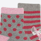 Sterntaler 2-pack ABS baby socks dotted lama motif pink pink girls