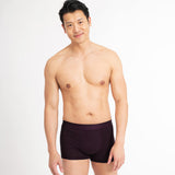 Asaka 4er-Pack Boxer Bambus Bordeaux
