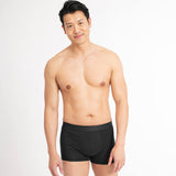 Asaka 4er-Pack Boxer Bambus Schwarz