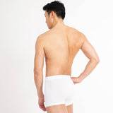 Asaka 4er-Pack Boxershorts Bambus Weiß